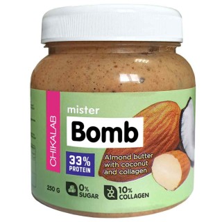MISTER BOMB Миндальная Паста с Кокосом 250 гр