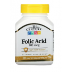 Folic Acid 400mcg 250 tabs