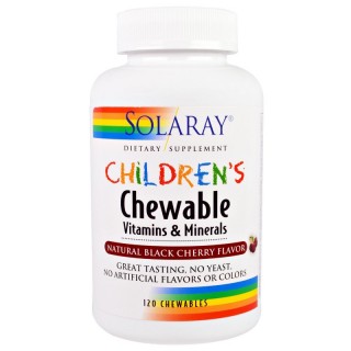 Childrens Chewable Vitamins and Minerals 120 tabs