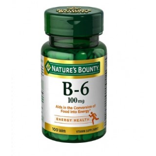 Vitamin B6 100mg 100 tabs Nb