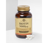 BIOTIN 5000mcg 50 caps Solg