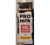 Протеиновое Молоко без Лактозы PRO Milk BombBar 1000 ml
