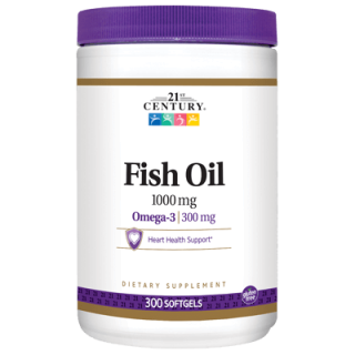 Omega 3 Fish Oil 1000 mg 300 caps
