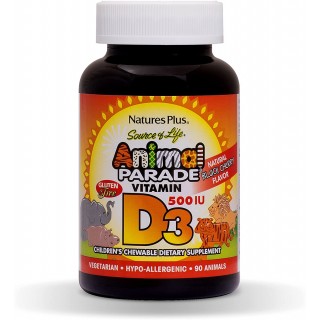 Animal Parade Vitamin D3 Kids 90 tabs