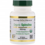 Organic Spirulina 500 mg 60 tabs