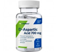 D Aspartic Acid 700mg 90 caps CYB