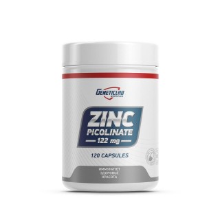 Genetic ZINC Picolinate 122mg 120 caps