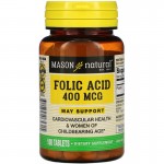 Folic Acid 400mcg 100 tabs