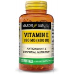 Vitamin E 180mg 100 caps MasN