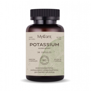 Potassium Citrate 90 caps MC