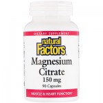 Magnesium Citrate 150mg 90 caps NF