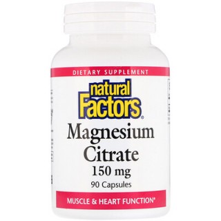 Magnesium Citrate 150mg 90 caps NF