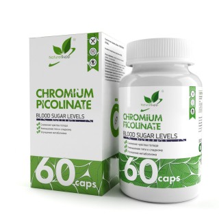 Chromium Picolinate Blood Sugar Levels 60 caps