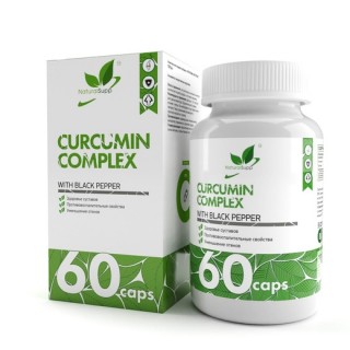 Curcumin Complex With Black Pepper Vegan 60 caps
