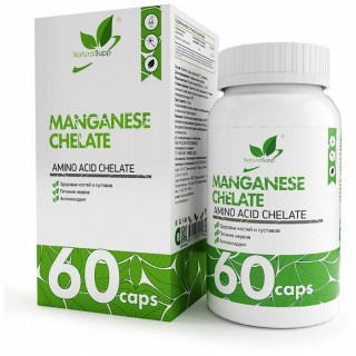 Manganese Chelate 60 caps Ns