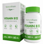 Vitamin B12 Cyanocobalamin Vegan 60 caps Ns...