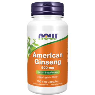 American Ginseng 500mg 100 caps Now