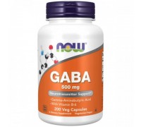 GABA 500 mg 200 caps Now