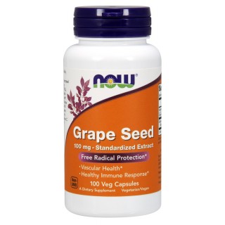 Grape Seed 100mg 100 caps Now