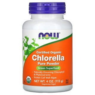 Chlorella Pure Powder 113 gr Now