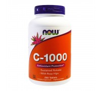 Vitamin C 1000mg with Rose Hips 250 tabs Now