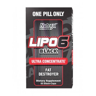 LIPO 6 Black Ultra Concentrate 60 caps