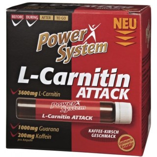 L Carnitin Attack 3600 25 ml amp