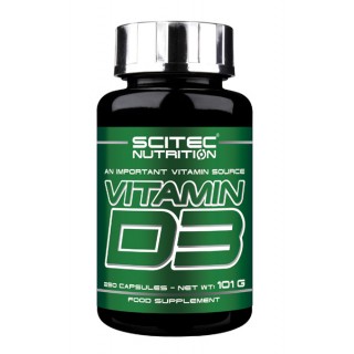 Vitamin D3 500IU 250 caps SN