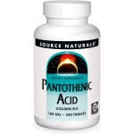 Pantothenic Acid 100mg 250 tabs