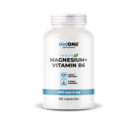 Magnesium Vitamin B6 600mg 60 caps UO