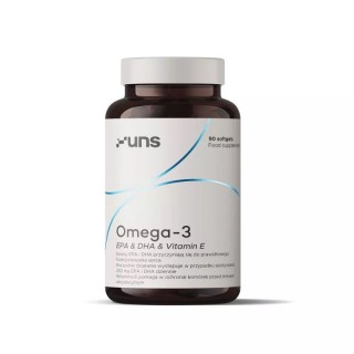 Omega 3 Epa Dha Vitamin E 90 caps Uns
