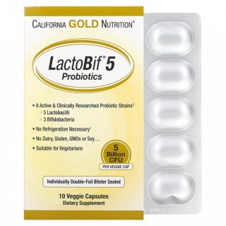 LactoBif 5 Probiotics 5 Billlion CFU 10 caps
