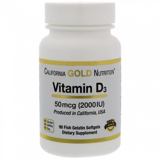 Vitamin D3 2000 IU 90 caps Cg