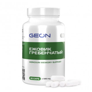 Ежовик Гребенчатый 580mg 80 caps