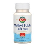 Methyl Folate 400mcg 90 tabs KN
