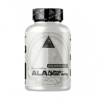 ALA Alpha Lipoic Acid 100mg 60 caps