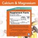 Magnesium and Calcium 100 tabs Now