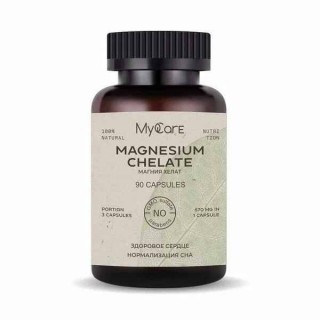 Magnesium Chelated B6 670-2 mg 90 caps MC