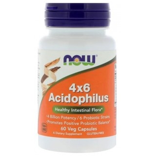 4x6 Acidophilus 60 caps Now