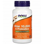 Aloe Vera 10000 and Probiotics Now