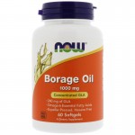 Borage Oil 1000mg 60 caps Now