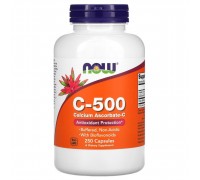 C 500 Calcium Ascorbate C 250 caps Now