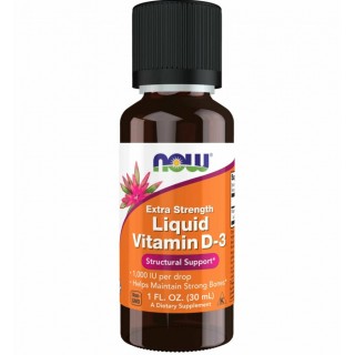 Liquid Vitamin D3 30 ml Now