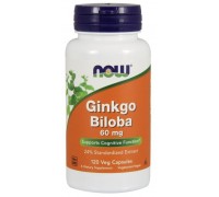 Ginkgo Biloba 60mg 120 caps Now