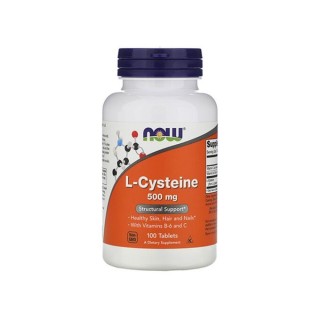 L Cysteine 500mg 100 tabs Now