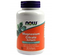Magnesium Citrate 90 caps Now