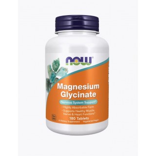 Magnesium Glycinate 200mg 180 tabs Now