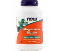 Mineral Magnesium Malate 1000mg 180 tabs Now