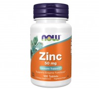 Mineral Zinc Gluconate 50mg 100 tabs Now