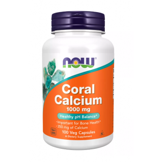 Mineral Coral Calcium 1000mg 100 caps Now